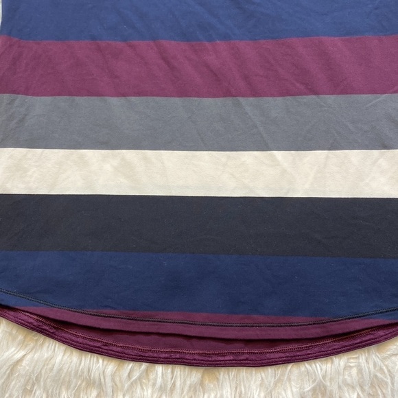 Lululemon Run First Base Rulu Light Tank In Pow Stripe Angel Wing sz 4 - Picture 5 of 7